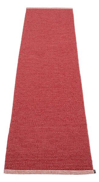 Червена пътека за открито и закрито 70x300 cm Mono Blush – Pappelina
