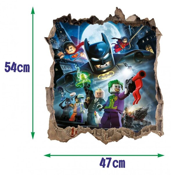 Стикер за стена Lego Batman HIT 47x54cm