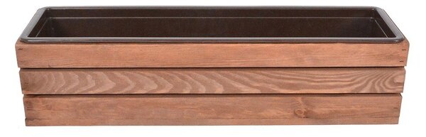 Дървена саксия за цветя 61 cm Modern – Rojaplast