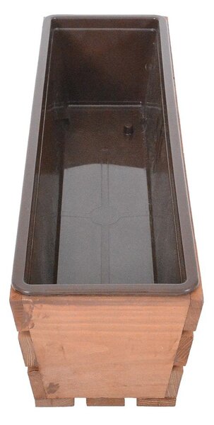 Дървена саксия за цветя 61 cm Modern – Rojaplast