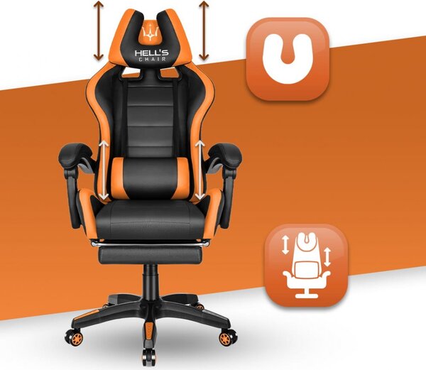 Геймърски стол HC-1039 Orange