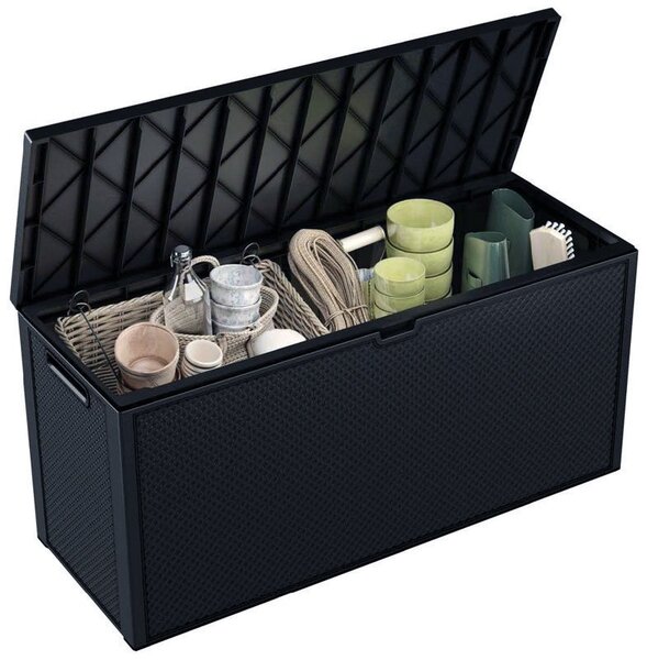 Градинска кутия EMILY STORAGE BOX 280L Графит