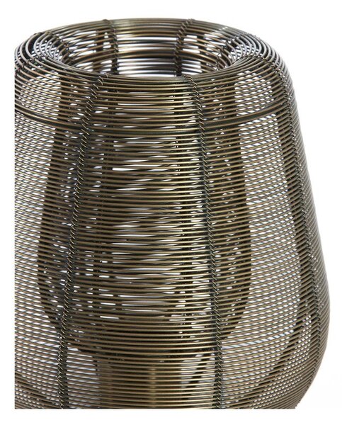 Метална настолна лампа в бронзов цвят (височина 42 cm) Aboso – Light & Living