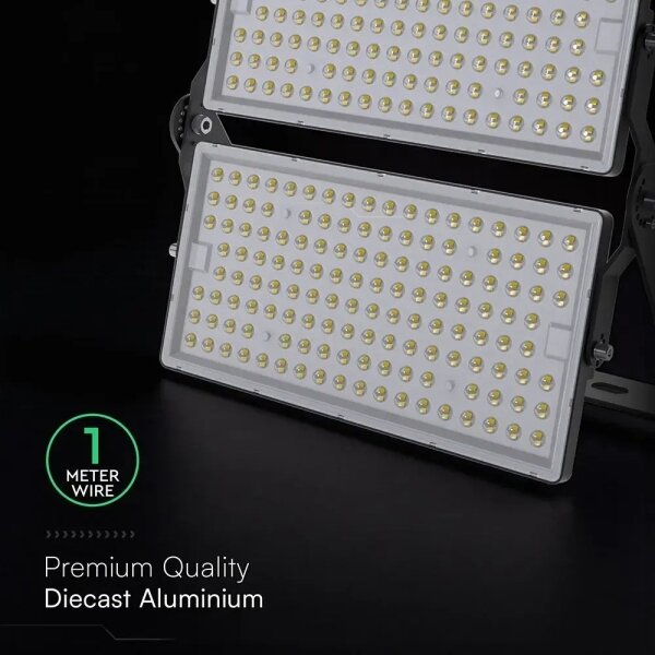 LED прожектор LED/500W/230V 6500K IP65 сив