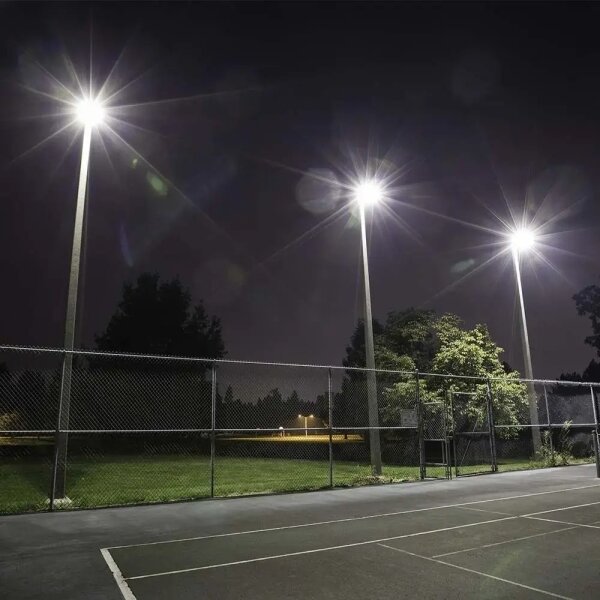LED прожектор LED/500W/230V 6500K IP65 сив