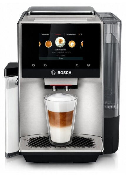 Кафеавтомат Bosch TQE80703, 1500W, 19 bar, 2.4 л. воден резервоар, 6 настройки на мелачката, черен