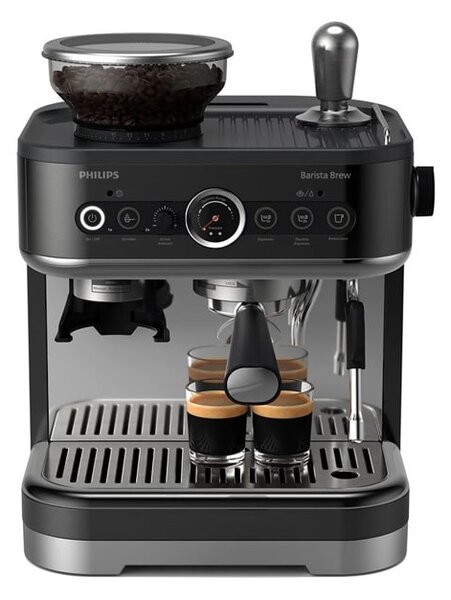 Кафемашина еспресо Philips PSA3218/10, 1350W, 15bar, 2.3l вместимост на резервоара за вода, 15 настройки на мелачката, черна
