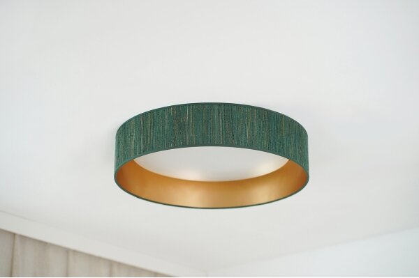 Brilagi - LED таванно осветление BOSTON ROLLER LED/24W/230V пр. 45 см зелено/зла