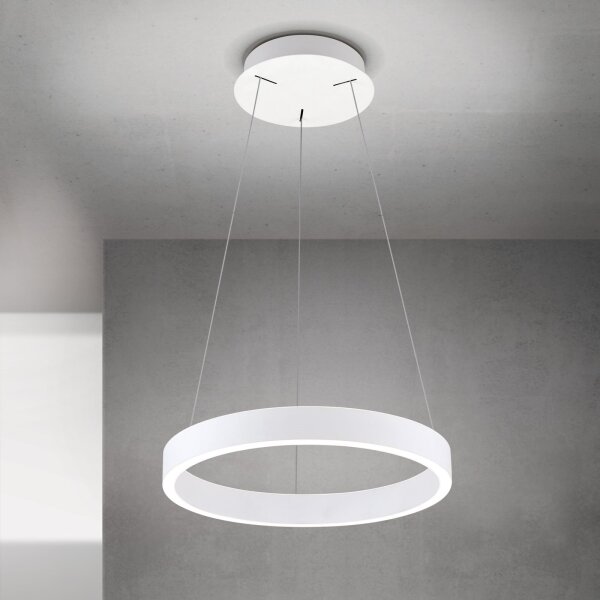 Orion - LED димируема висяща лампа на кабел KOLK LED/40W/230V 2700/3000/4000K pr. 40 cm бяла