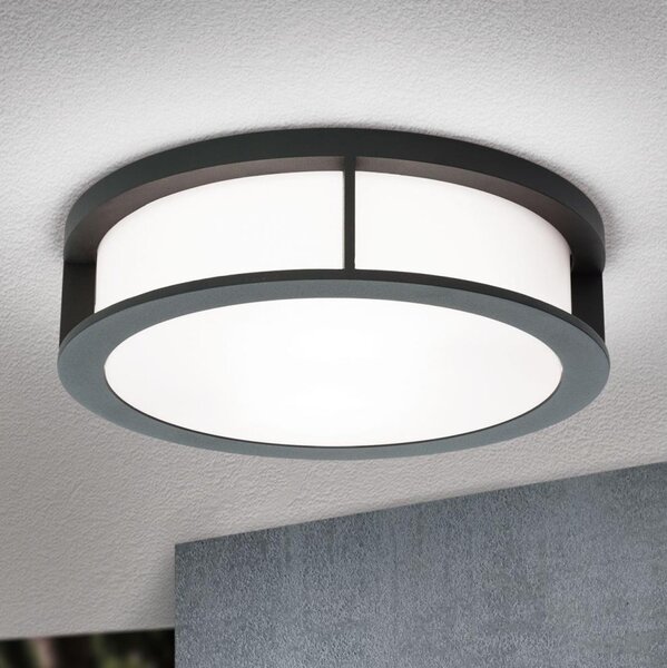 Orion - Външно осветително тяло HENRY 2xE27/15W/230V Ø 30 см IP44 антрацит