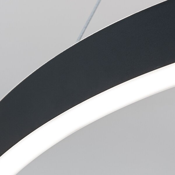 Orion- LED полилей на кабел с възможност за димиране KOLK LED/60W/230V 2700/3000/4000K Ø 60 см черен