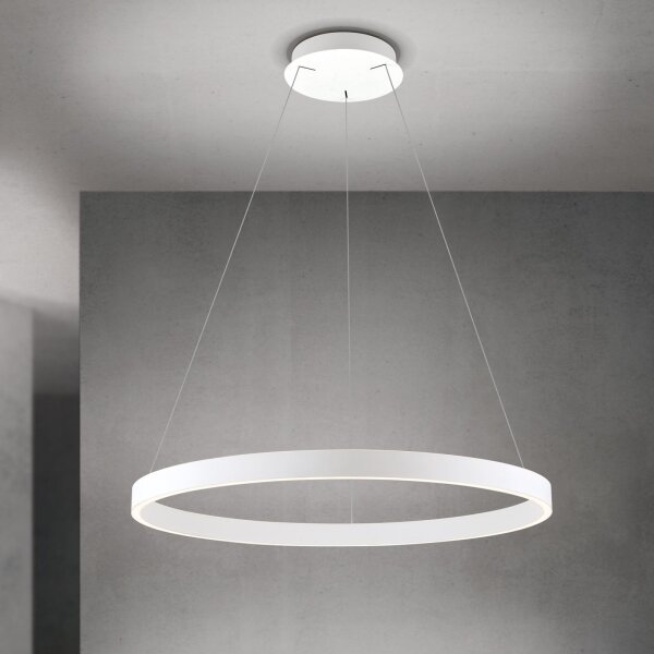 Orion - LED полилей на кабел, с възможност за димиране, KOLK LED/80W/230V 2700/3000/4000K pr. 80 cm, бял