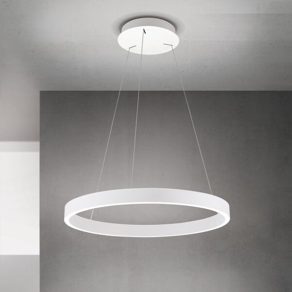 Orion - LED полилей на кабел с възможност за димиране KOLK LED/60W/230V 2700/3000/4000K Ø 60 см бял