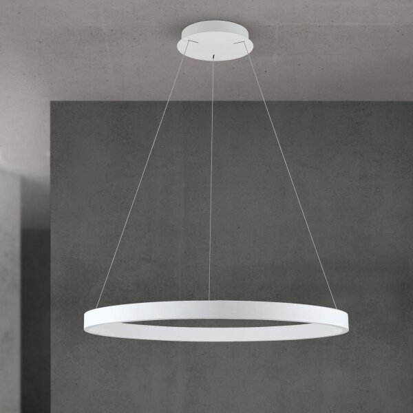 Orion - LED полилей на кабел, с възможност за димиране, KOLK LED/80W/230V 2700/3000/4000K pr. 80 cm, бял