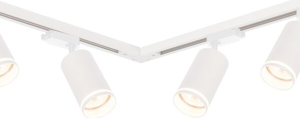 Спотово осветително тяло за релсова система PIPE 6xGU10/10W/230V, бяло