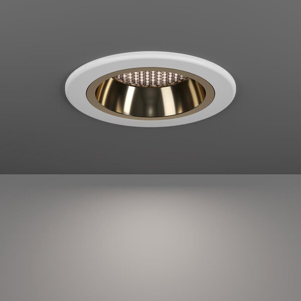 Eglo 902299-LED RGBW димируемо вградено таванно осветително тяло YEBRA-Z LED/4,8W/230V IP44 бяло/златно