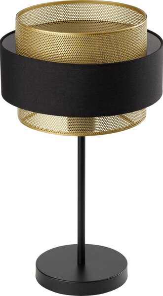 Osram - Настолна лампа DECOR HORNET 1xE27/10W/230V черна/златна