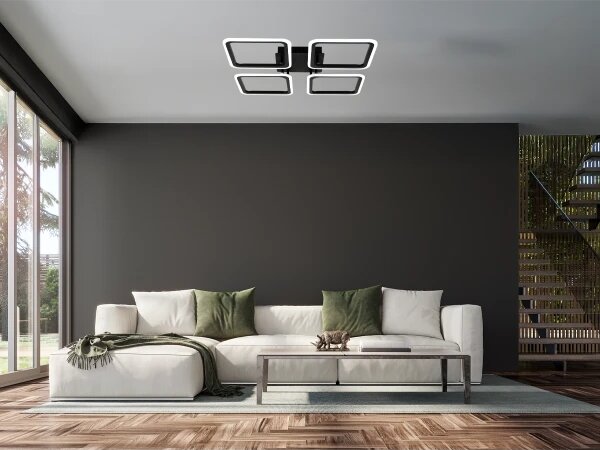 Димируемо LED таванно осветително тяло LED/95W/230V 3000-6500K + дистанционно управление