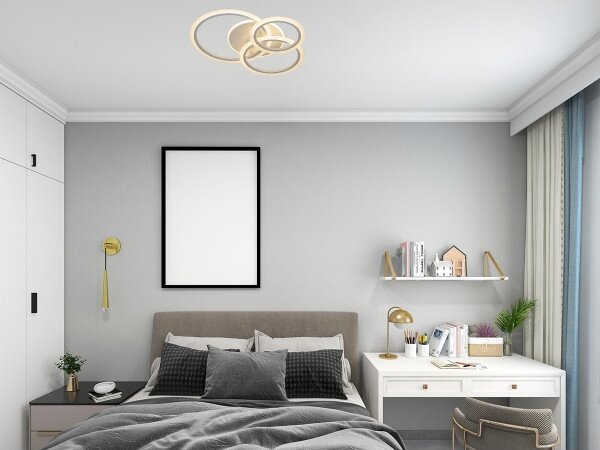 Димируемо LED таванно осветително тяло LED/90W/230V 3000-6500K + дистанционно управление