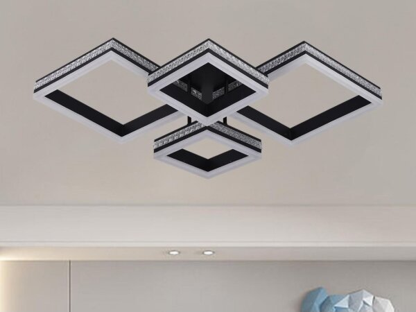 LED димируем повърхностно монтиран полилей LED/175W/230V 3000-6500K + дистанционно управление