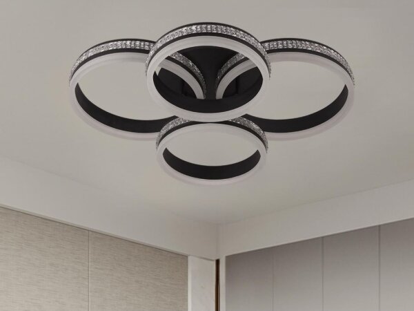 Димируем LED полилей за повърхностен монтаж LED/150W/230V 3000-6500K + дистанционно управление
