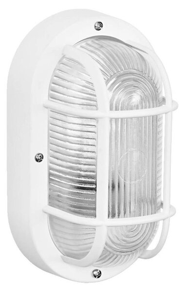 Osram - Външно стенно осветително тяло BULKHEAD 1xE27/10W/230V IP54 бяло