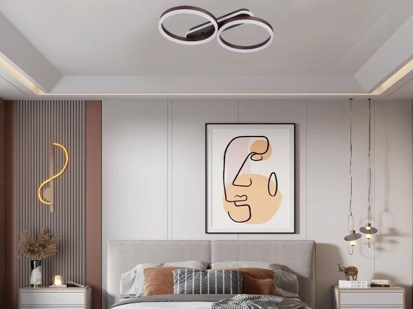 Димируемо LED таванно осветително тяло LED/60W/230V 3000-6500K + дистанционно управление