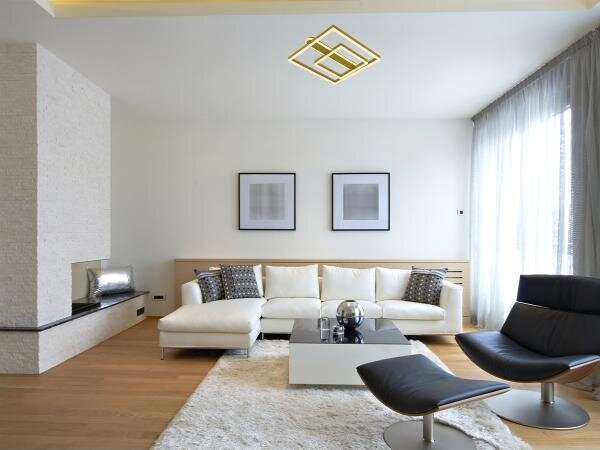 LED таванно осветително тяло с димер LED/95W/230V 3000-6500K + дистанционно управление