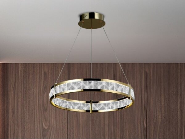 Димируем LED полилей с кабелно окачване ENRIQUE LED/40W/230V 3000-6000K +дистанционно управление