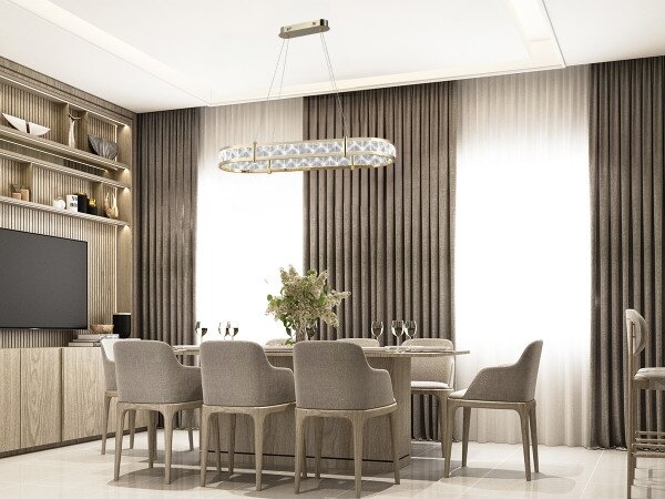 LED полилей на кабел ENRIQUE с възможност за димиране LED/50W/230V 3000-6000K +дистанционно управление