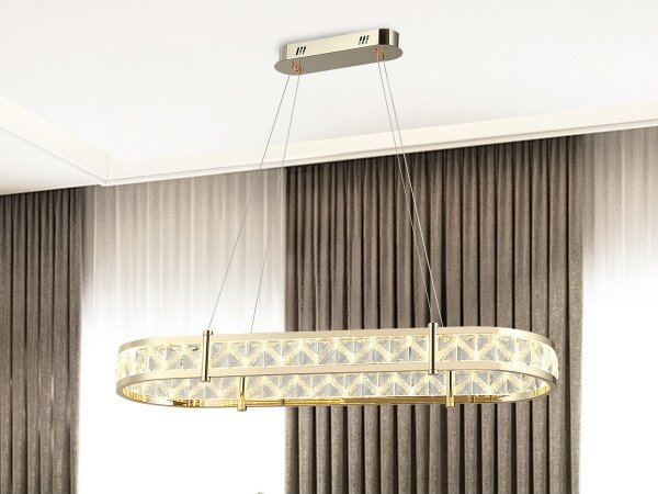 LED полилей на кабел ENRIQUE с възможност за димиране LED/50W/230V 3000-6000K +дистанционно управление