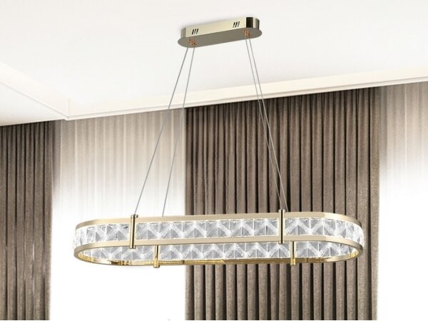 LED полилей на кабел ENRIQUE с възможност за димиране LED/50W/230V 3000-6000K +дистанционно управление