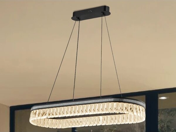LED димируем кристален полилей на кабел THALIA LED/50W/230V 3000-6000K + дистанционно управление