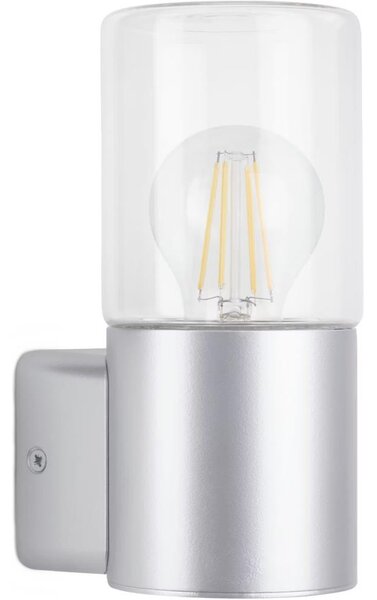 Briloner 320504TF - Екстериорен аплик 1xE27/12W/230V IP44 сребрист
