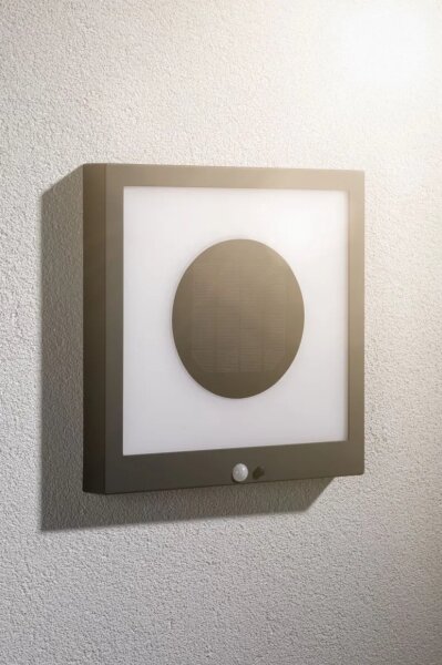 Paulmann 94263 - LED 1,2W IP44 соларен стенен сензор TAIJA 3,7V