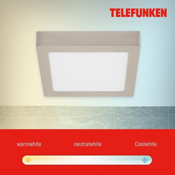 Telefunken 309602TF - LED RGBW Плафон LED/18W/230V 2700-6500K WiFi