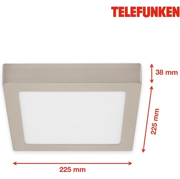 Telefunken 309602TF - LED RGBW Плафон LED/18W/230V 2700-6500K WiFi