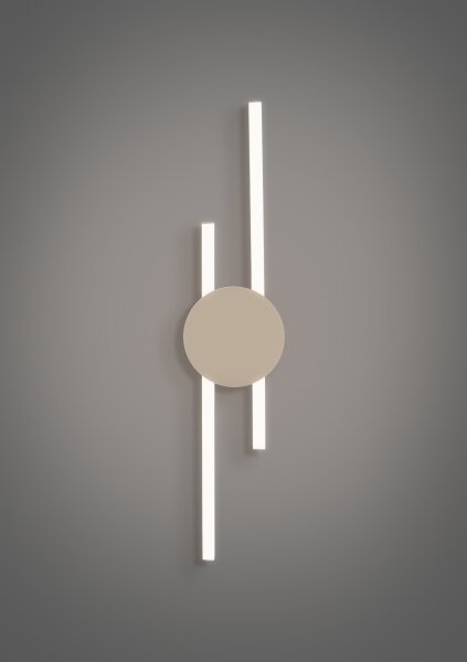 Eglo 902126 - LED стенен аплик VENTICELLO LED/20W/230V + LED/0,91W бежов