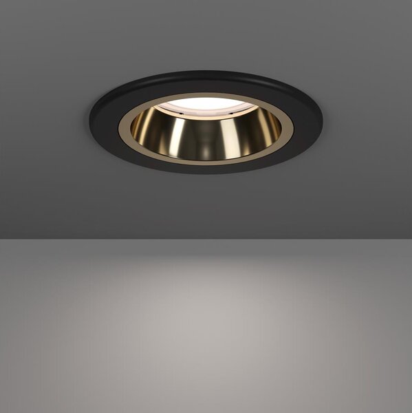 Eglo 902296 - LED димируемо вградено таванно осветително тяло за баня YEBRA LED/4,8W/230V IP44 черно