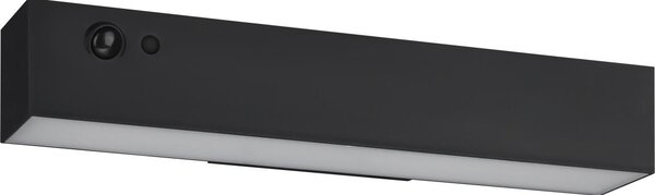 Eglo 901916- LED соларна стенна лампа със сензор VOSCARI LED/6,8W/3,7V IP54 черна