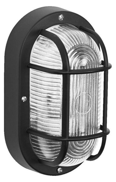 Osram - Външен стенен осветител BULKHEAD 1xE27/10W/230V IP54 черен