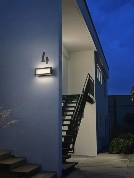 Osram - Външно стенно осветително тяло ENDURA STYLE LED/10W/230V IP54 антрацит