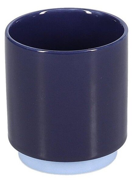 Тъмносиня глинена чаша 270 ml Duo – ONA
