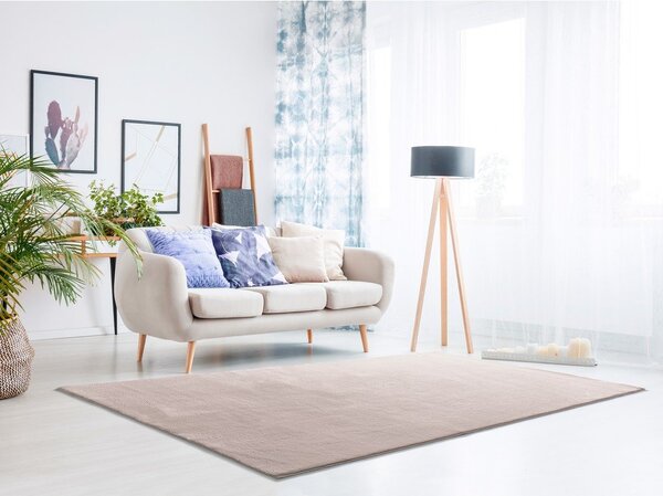 Сиво-розов килим 80x150 cm Loft Liso Makeup – Universal