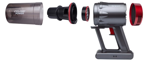 SOGO АКУМУЛАТОРНА ПРАХОСМУКАЧКА ASP-SS-16165 350W