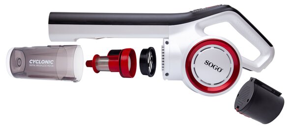 SOGO АКУМУЛАТОРНА ПРАХОСМУКАЧКА ASP-SS-16175 350W