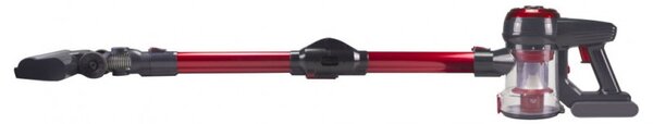 Безжична прахосмукачка Beper P202ASP100, 120W, 0.500L, 3в1, Чупещо се рамо, LED, Червен