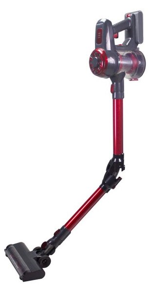 Безжична прахосмукачка Beper P202ASP100, 120W, 0.500L, 3в1, Чупещо се рамо, LED, Червен