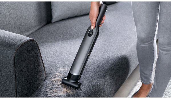 Ръчна прахосмукачка Shark WV200EU, 115W, Четка за животни, Автономия 8 мин, HEPA, Сив