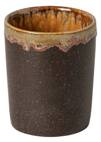 Кафява глинена чаша за четки за зъби Poterie Bath – Casafina